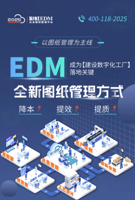 彩虹EDM系统 图纸文档全生命周期管理解决方案与名称咨询服务